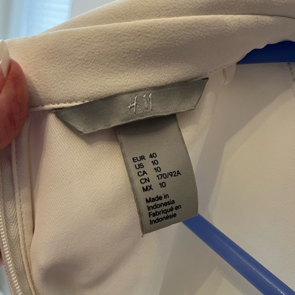 H&M Off-White Top